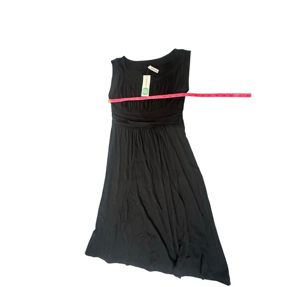 Gilli Kamile Jersey Ruched Detail Dress – Black – Size Medium – NWT - Picture 7 of 12